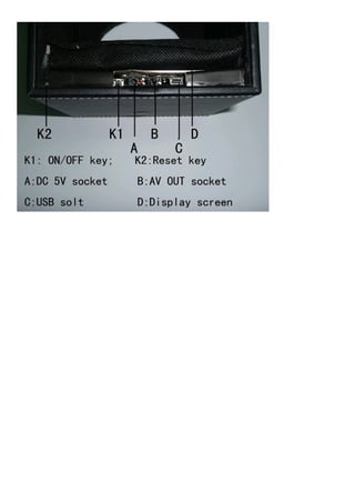 Ccd tissue box camera user guide