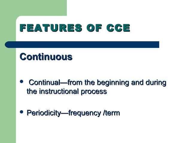 Cce a brieef introduction | PPT
