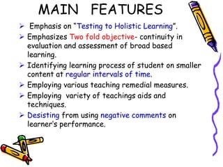 continuous and comprehensive evaluation | PDF