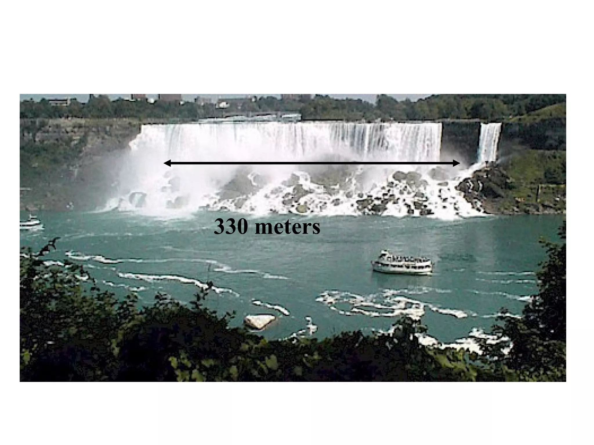 American Bridal Falls
330 meters
 