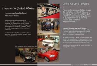Buksh Motor E-newsletter