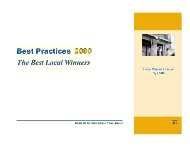 2000 hud best practices