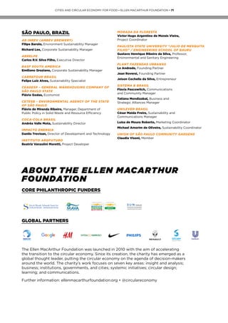CITIES AND CIRCULAR ECONOMY FOR FOOD: ELLEN MACARTHUR FOUNDATION | PDF