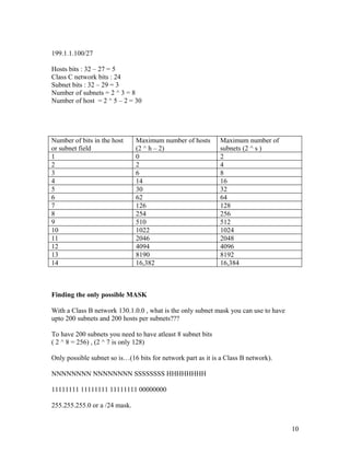 Ccent notes part 3 | PDF
