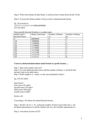 Ccent notes part 3 | PDF
