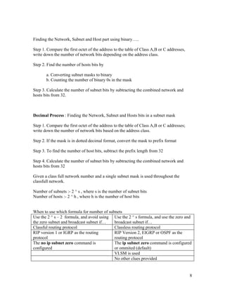 Ccent notes part 3 | PDF