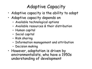 Adaptation policy | PPTX