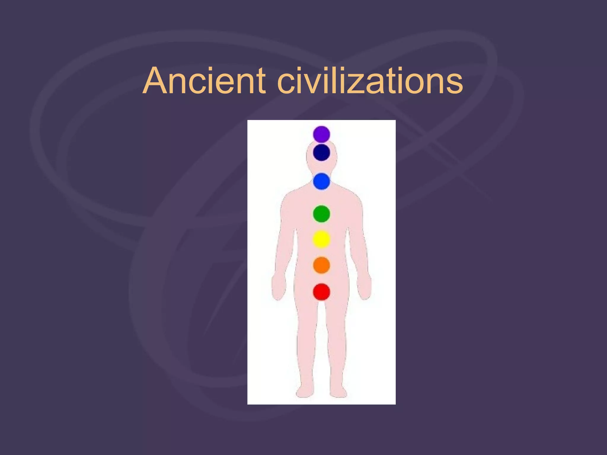 Ancient civilizations
 