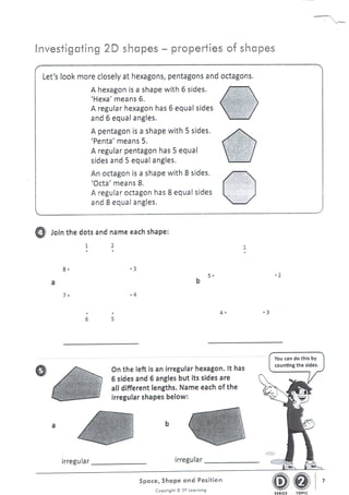 2D shapes Homework 3
