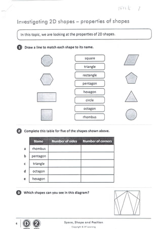 2D Shapes Homework 2