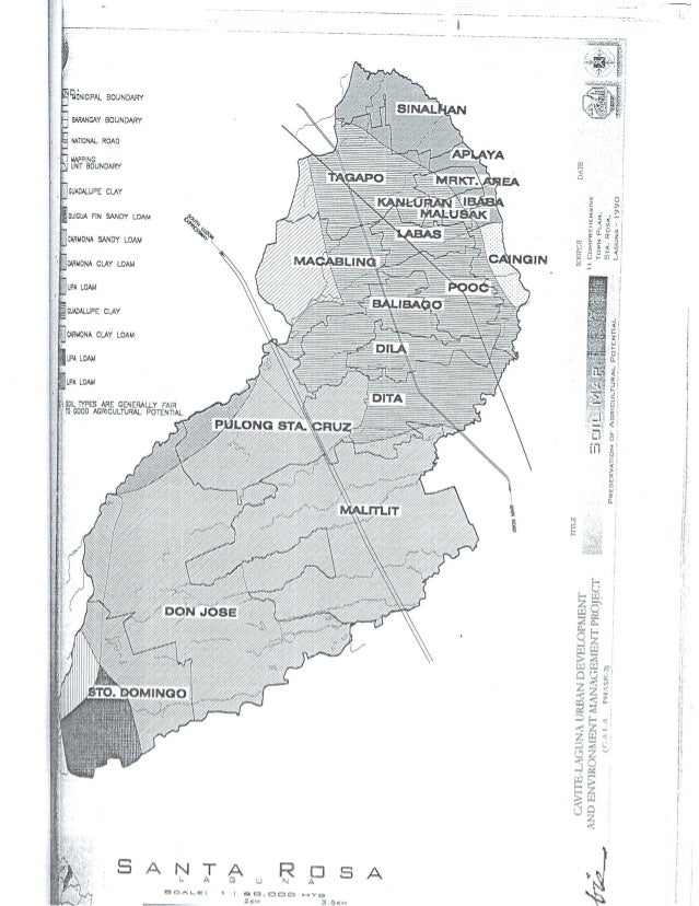 Map Sta Rosa Laguna Philippines States Of America Map States Of America Map
