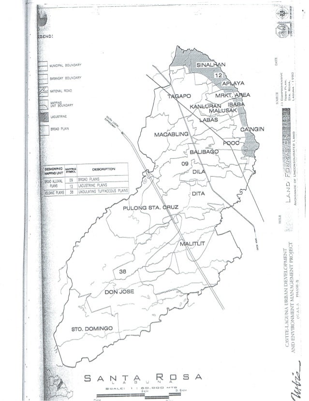 Map Sta Rosa Laguna Philippines States Of America Map States Of America Map