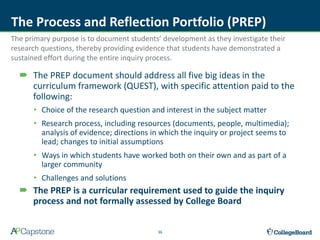 Showcase AP Research to Students | PPTX