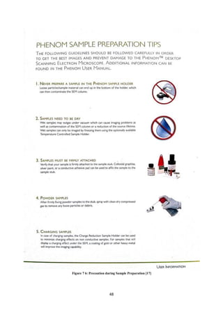 48
Figure 7 6: Precaution during Sample Preparation [17]
 
