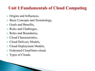cloud computing notes which guide the engineering student | PDF