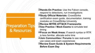 CCFR-201b: CrowdStrike Certified Falcon Responder – Complete Exam Guide ...
