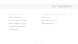 C&C Framework- Ayan Saha.pptx | Information and Network Security ...