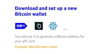 Bitcoin Gifts | PPT