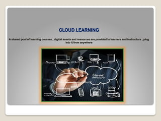 Cloud computing in education by bca student | PPTX