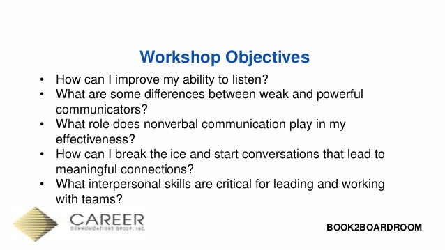 interpersonal ability