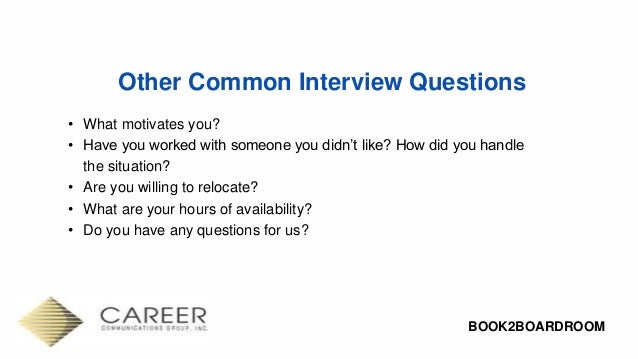 interview questions what motivates you