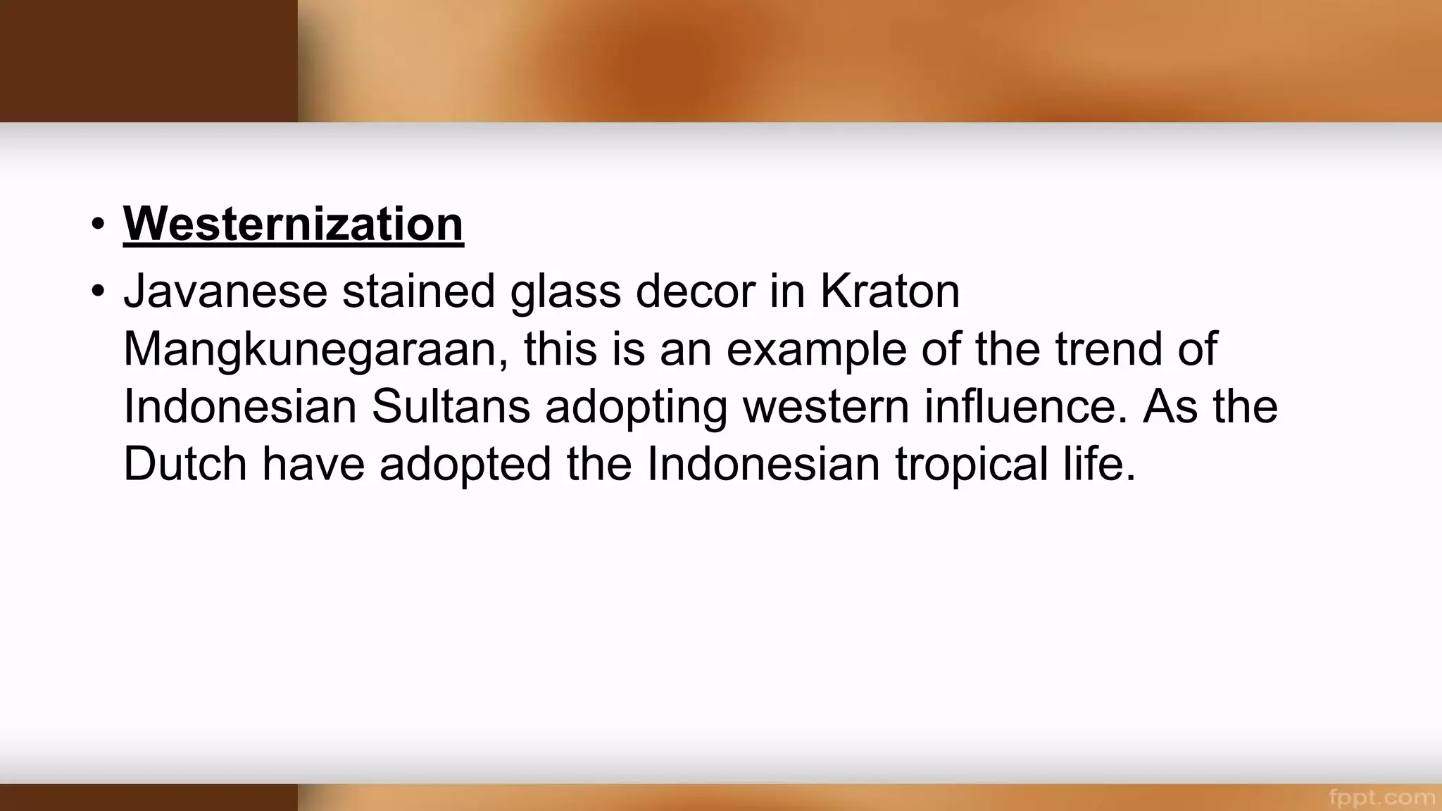 • LATIN ALPHABET & SPANISH LANGUAGE
• Filipinos easily adopted Latin alphabet & Spanish language
• Enriched our national language called PILIPINO– there are
5,000 Spanish loan-words in our national language
• Filipinos became the sole Spanish-speaking nation in Asia.
 