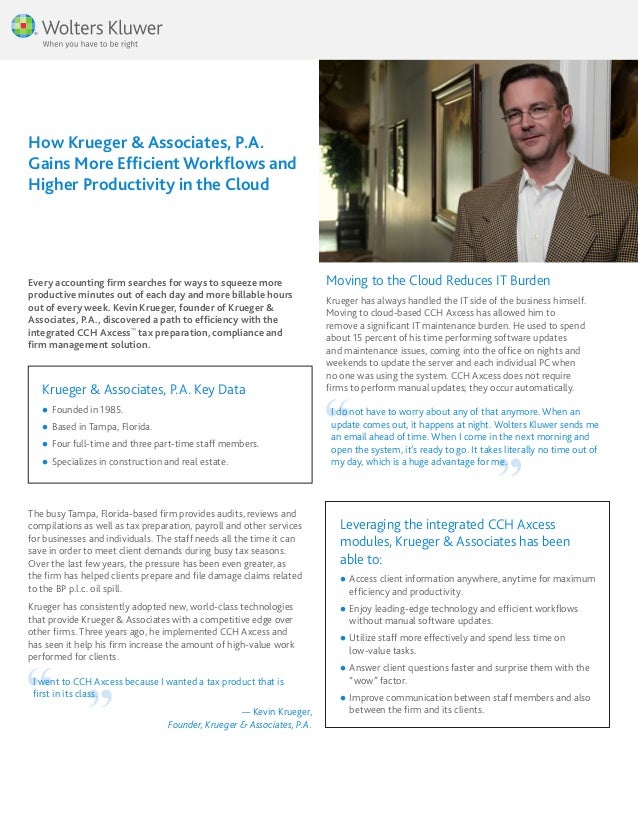 How Krueger & Associates, P.A. Gains More Efficient Workflows and