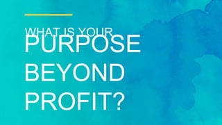 “As organizations operationalize their
purpose, we will see Corporate Social
Responsibility & Customer Experience
discipli...