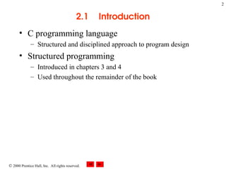 C_chap02.ppt Introduction to C Programming Language | PPT