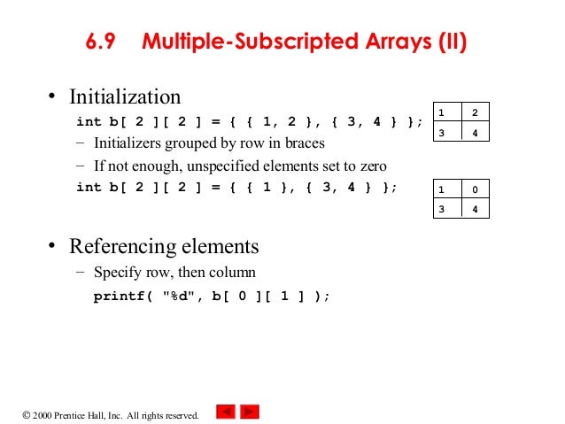 arrays
