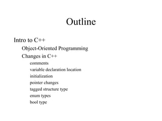 C++Chapter01.PPTintroducciona C++ basico | PPT