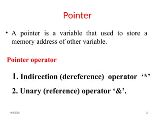 C++ Chapter 6-pointers about pointers in programming | PPT
