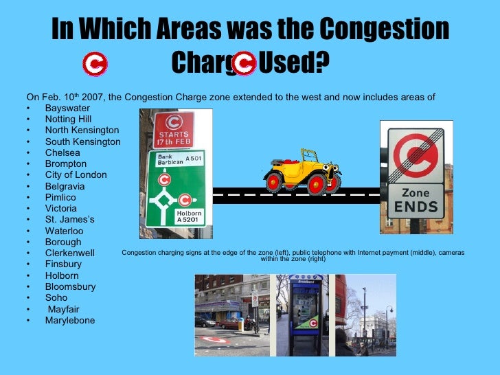 London Congestion Charge FEHS Student Example 1
