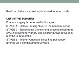 Cyanotic congenital heart diseases in Pediatrics | PPTX