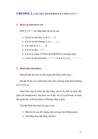 C chi tiết | PDF