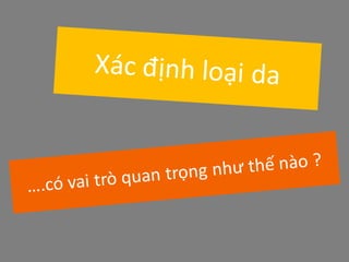 5 bí quyết xác định loại da để trị mụn