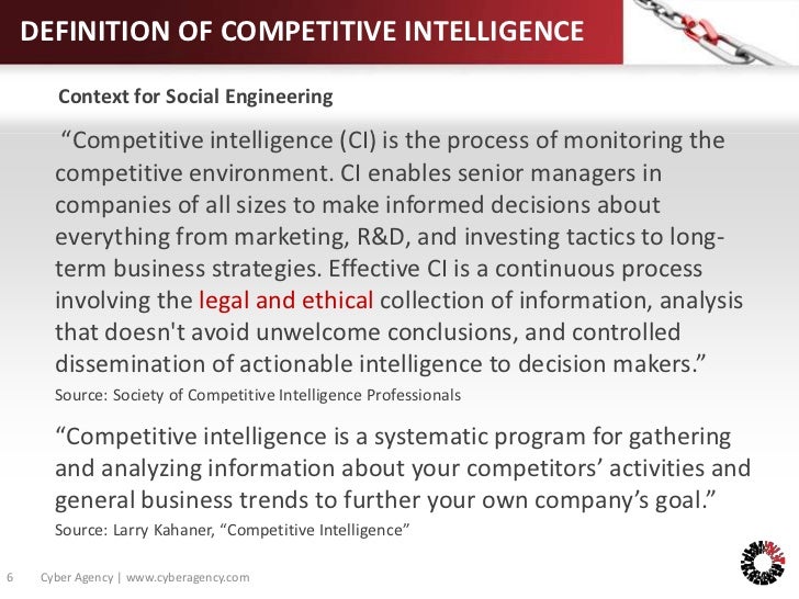 definition of intelligence definition of intelligence