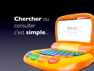 Chercher ou
consulter
c’est simple...
 