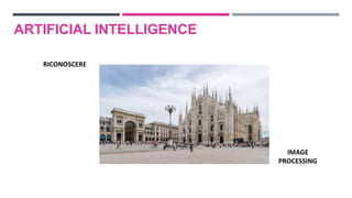 RICONOSCERE
IMAGE
PROCESSING
ARTIFICIAL INTELLIGENCE
 