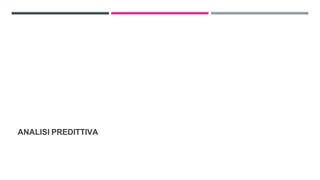 ANALISI PREDITTIVA
 