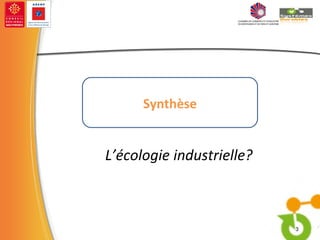 L’écologie industrielle? Synthèse 