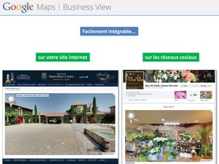 Facilement intégrable… 
sur votre site internet 
sur les réseaux sociaux  