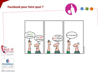 Facebook pour faire quoi ?  