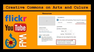Creative Commons on Arts and Culure
Resources
 