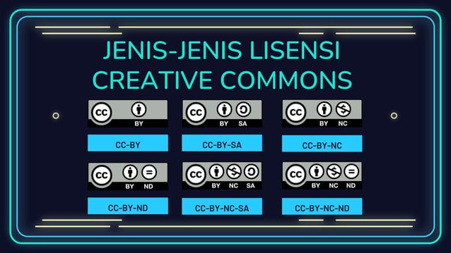 LISENSI CREATIVE COMMONS DAN HAK CIPTA KREASI KONTEN | PPT