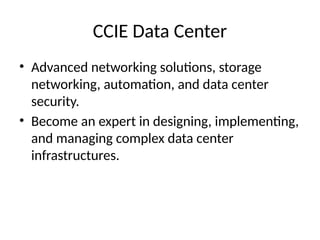 Best Ccie Data Center Training In Banglore Expert Ccie Training Ppt