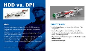 Dpi Pipe CCI's HDD & DPI Crossings for trenchless. | PDF