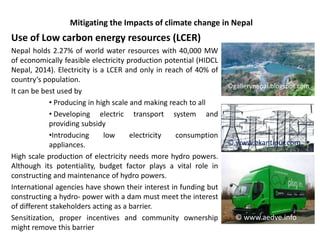 Climate Change in Nepal | PPTX