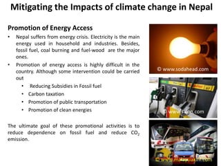 Climate Change in Nepal | PPTX