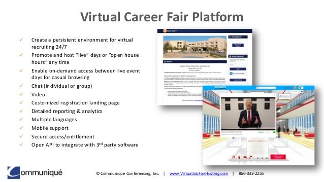 virtual career fair software virtual job fair platform virtual job fair